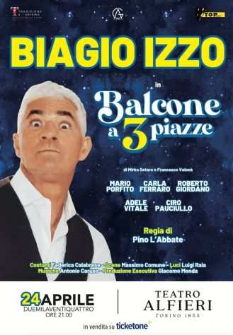 BIAGIO IZZO in BALCONE A 3 PIAZZE