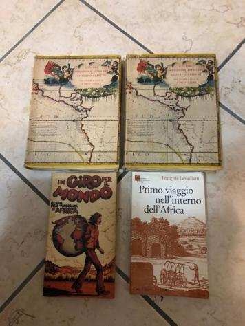 Bianchi  Levaillant  Gloaguen e Duval - Lot with 4 books on travels in Africa - 19301976