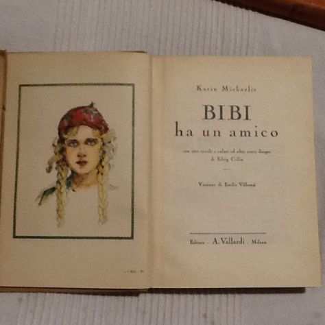 Bibi, Karin Michaelis - Vallardi Editore - 6 Volumi collezione completa