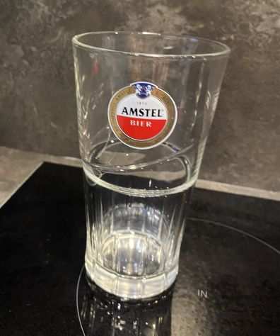 bicchiere birra Amstel Bier