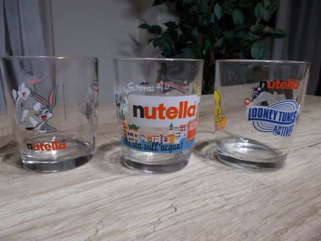 Bicchieri Nutella per collezionisti