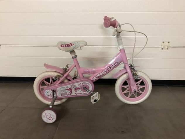 Bici Bicicletta bimba bambina 2-3-4 anni con rotelle