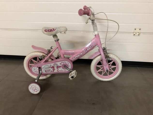 Bici Bicicletta bimba bambina 2-3-4 anni con rotelle