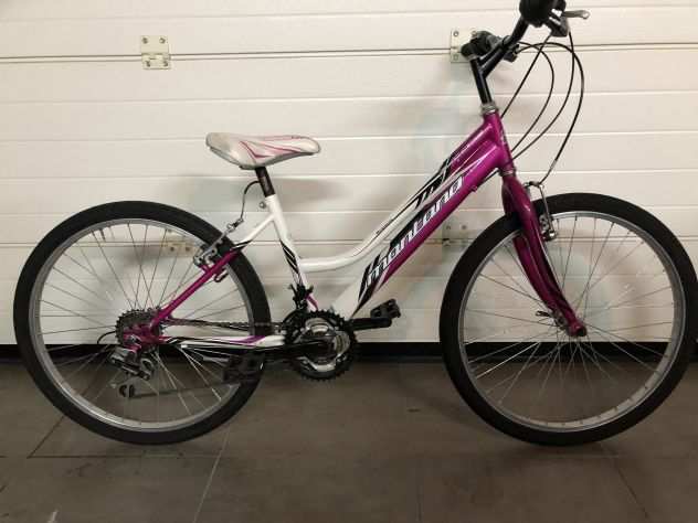 Bici bicicletta da bambina MTB ruote 24 con 18 velocitagrave