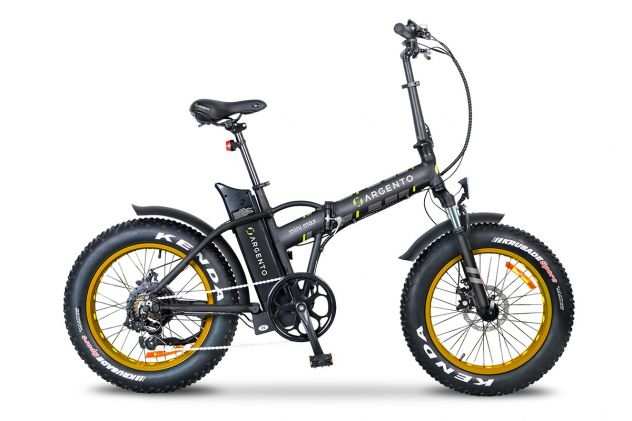 bici elettrica pieghevole Argento minimax