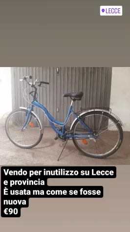 Bicicletta blu