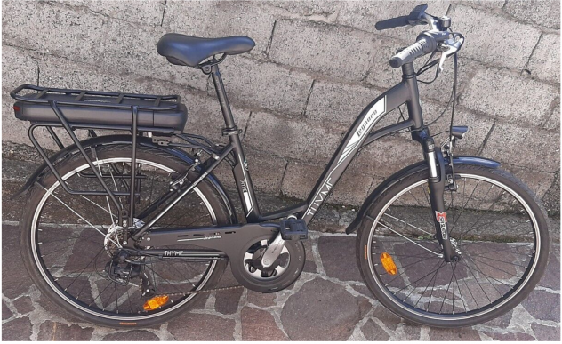 Bicicletta elettrica e-bike Legnano modello Thyme ebike 481Wh 37V 13 Ah