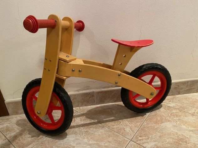 BICICLETTA IN LEGNO PER BAMBINI