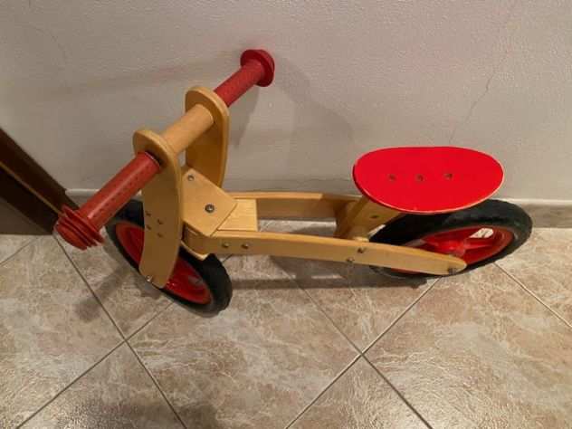 BICICLETTA IN LEGNO PER BAMBINI