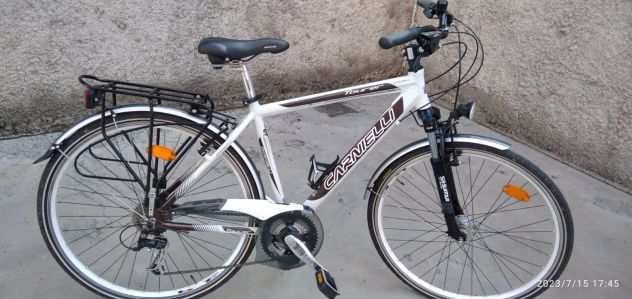 BICICLETTA MARCA CARNIELLI MODELLO TOURER AMMORTIZZATA