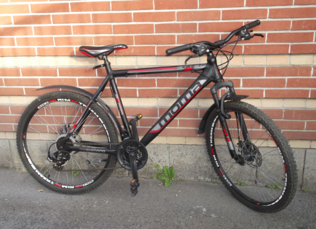 Bicicletta Mtb MOMA 26  XL, con freni a disco, in alluminio