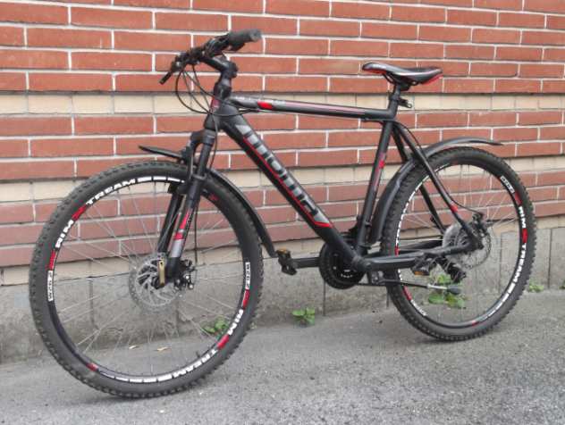 Bicicletta Mtb MOMA 26  XL, con freni a disco, in alluminio