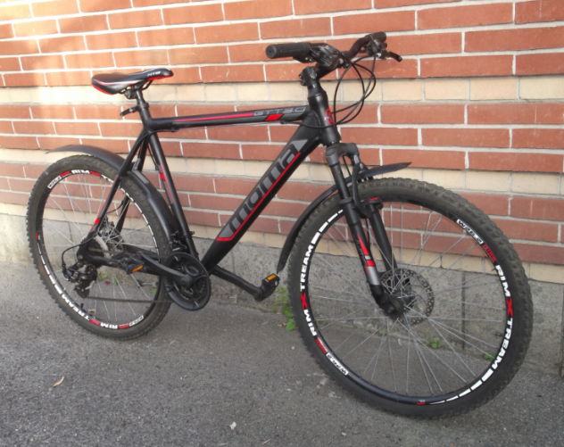 Bicicletta Mtb MOMA 26  XL, con freni a disco, in alluminio