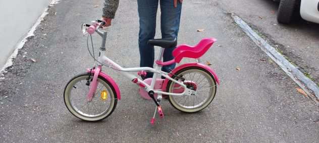 Bicicletta per bambina 4-6 anni Btwin 500 DOCTOGIRL 16quot