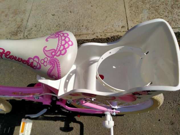 Bicicletta per bambina delle Principesse con rotelline 16 pollici