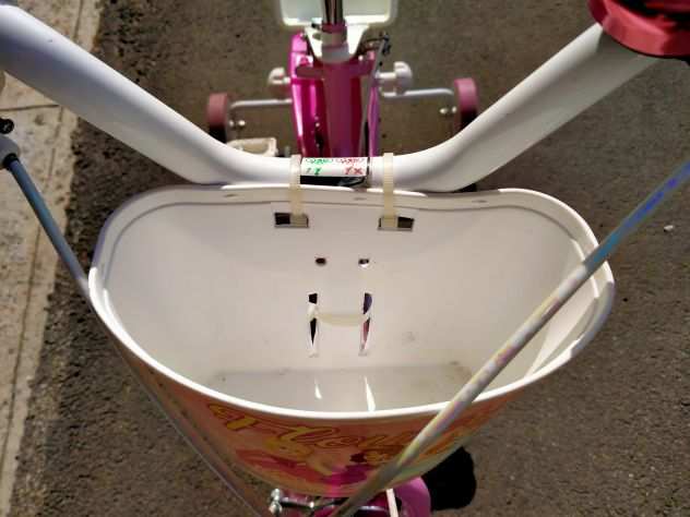 Bicicletta per bambina delle Principesse con rotelline 16 pollici
