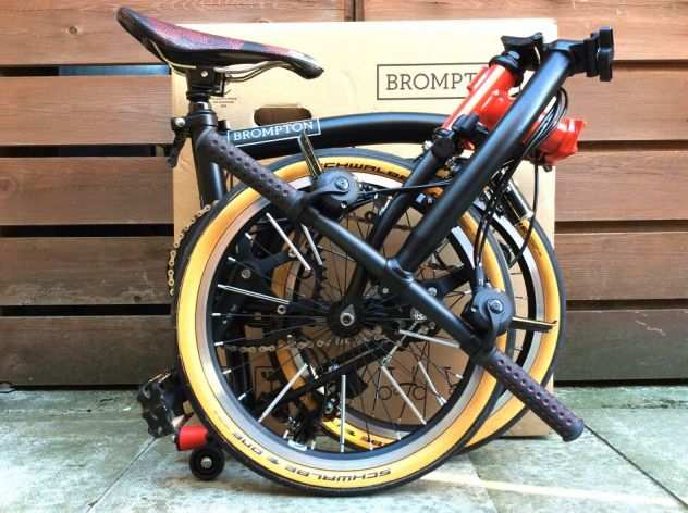 Bicicletta pieghevole Brompton CHPT3 V2 S6E.