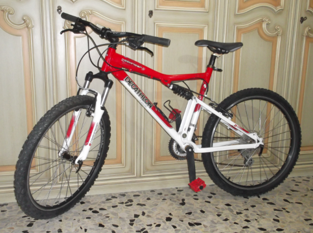 Bicicletta ROCKRIDER DECATHLON 26 MTB Full Suspended, in alluminio