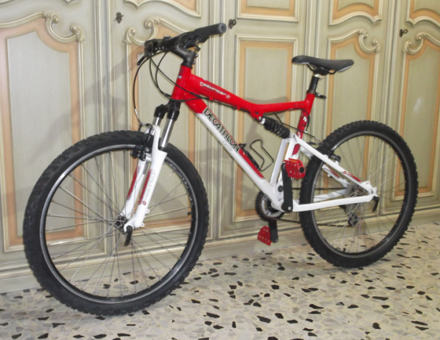 Bicicletta ROCKRIDER DECATHLON 26 MTB Full Suspended, in alluminio