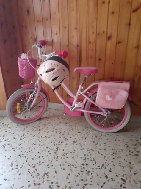 Bicicletta rosa hello Kitty 5-8 anni