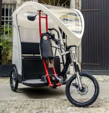 Bicicletta taxi risciograve yokler x triciclo cargobike bicicletta Nuova