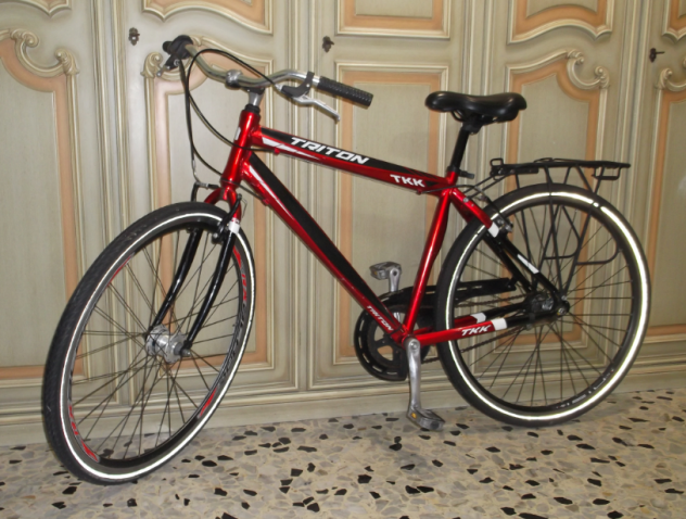 Bicicletta TRITON 28 Mtb Hardtail, in alluminio, con 1 x 3 rapporti.