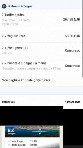 Biglietti Aerei Bologna Palma di Maiorca