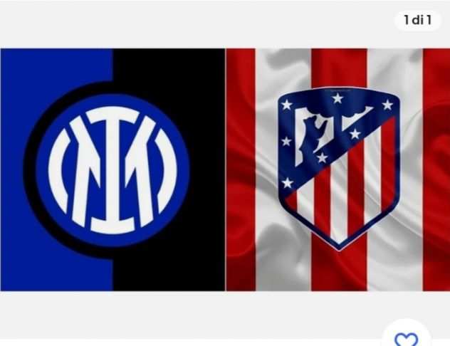 BIGLIETTI CHAMPIONS LEAGUE INTER-ATLETICO MADRID