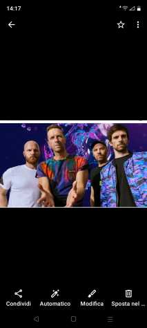 Biglietti Coldplay Milano