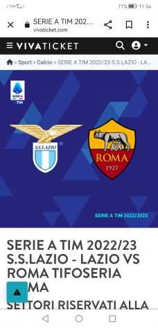 Biglietti Derby Lazio Roma