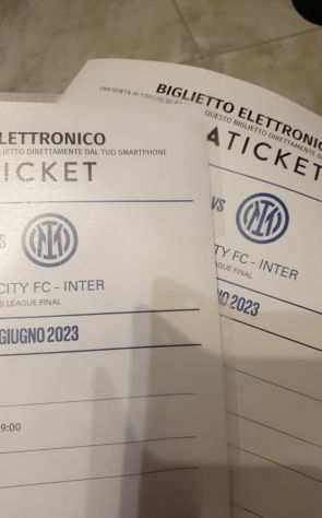 Biglietti Inter Maxischermo Finale
