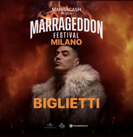 Biglietti marrageddon Milano Marracash