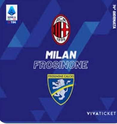 Biglietti Milan Frosinone