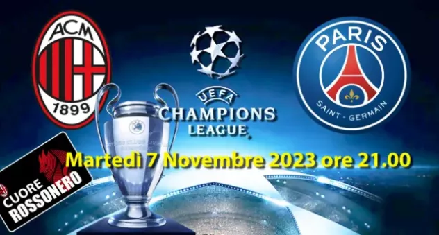 Biglietti Milan PSG - Paris Saint Germain