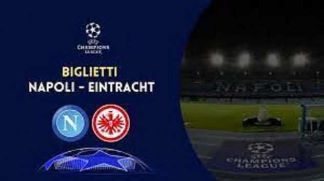 BIGLIETTI SCONTATI NAPOLI VS EINTRACHT FRANKFURT DEL 1532023