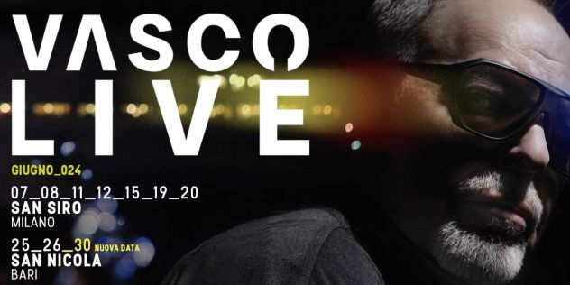 Biglietti Vasco Live 2906 Stadio San Nicola (Bari) - settore prato