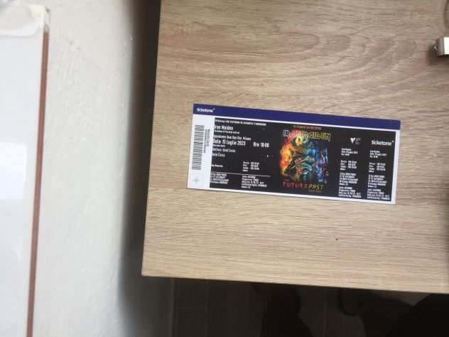 Biglietto Iron Maiden (settore Gold Circle ) Milano 15072023