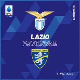 Biglietto Lazio Frosinone Curva Nord il 29122023 ore 2045