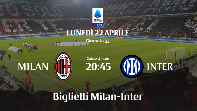 Biglietto Milan - Inter