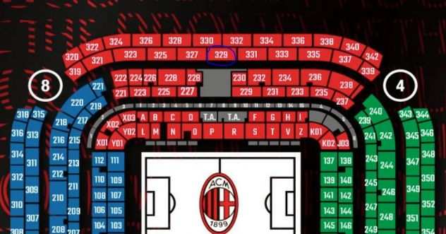 Biglietto Milan-Inter solo CRN