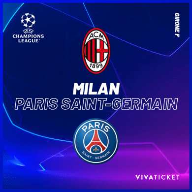 Biglietto Milan PSG Secondo BLU