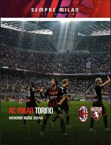 Biglietto Milan - Torino