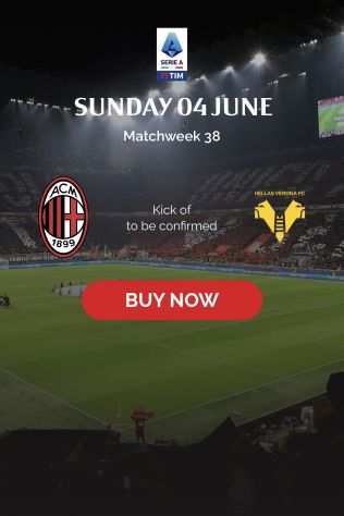 Biglietto Milan-Verona