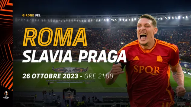 Biglietto Roma-Slavia Praga curva sud