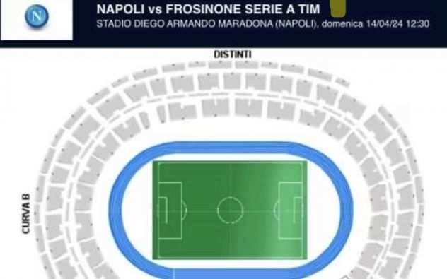 Biglietto Tribuna Nisida Napoli Frosinone del 14 Aprile 2024