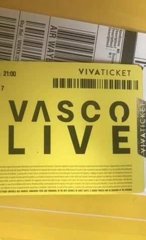 Biglietto Vasco 1206