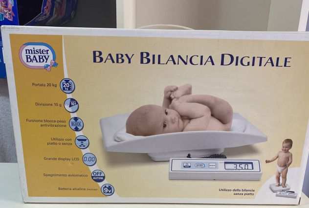 Bilancia digitale neonato Mister Baby