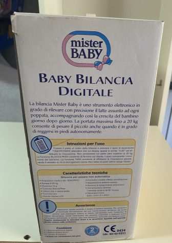 Bilancia digitale neonato Mister Baby