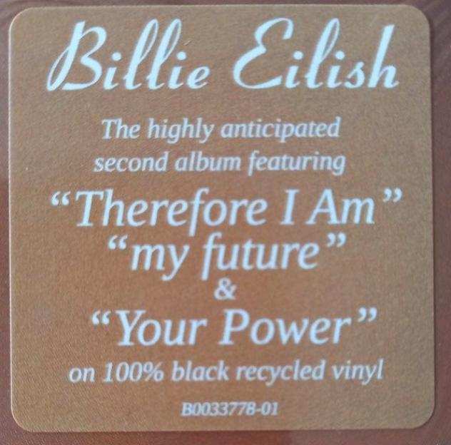 Billie Eilish - quotHappier than everquot and quotWhen we all fall asleep..quot Lps still sealed - Titoli vari - Album 2 x LP (album doppio) - Vinile colorato - 2