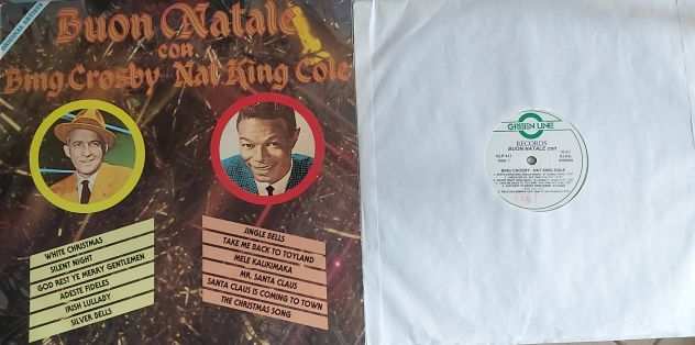Bing Crosby-Nat King Cole-Lotto 2 dischi vinili